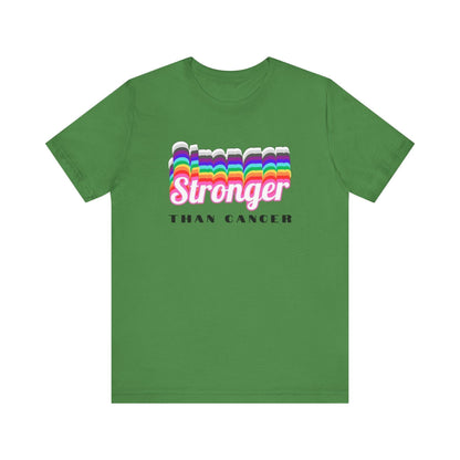 💪 Stronger Than Cancer 🎗️ Unisex Jersey Tee ✨ Show your support, wear your strength. - Whippie's