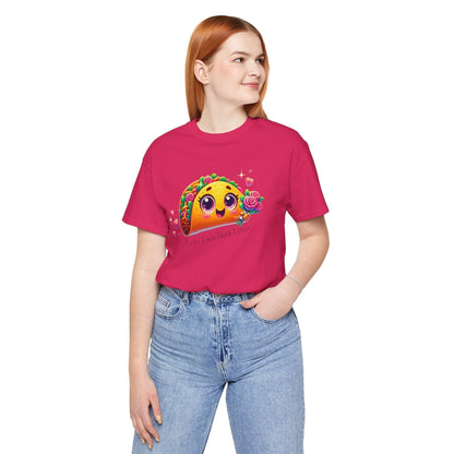 🌮 Let's Taco 'Bout Love 💖 Unisex Jersey Tee ✨ Spread the love this Valentine's Day! - Whippie's