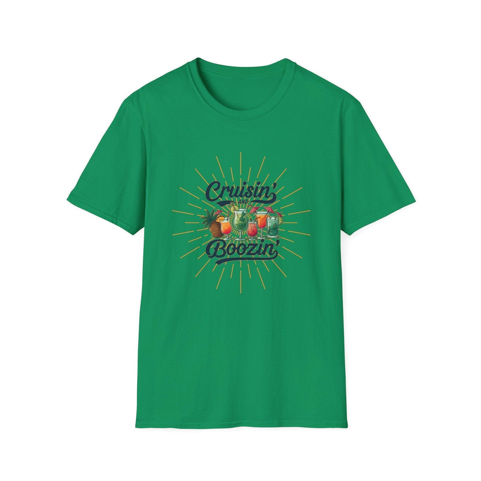 Cruisin' and Boozin Unisex Tee 🛳️🍹 - Whippie's