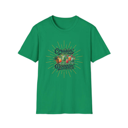 Cruisin' and Boozin Unisex Tee 🛳️🍹 - Whippie's