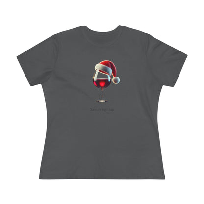 Santa's Nightcap - Women's Softstyle Tee - Whippie's