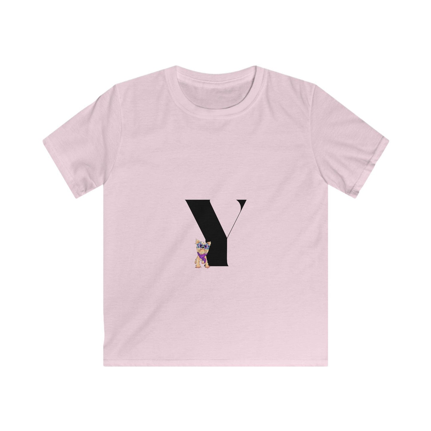 Alphabet Adventures: Letter Y - Yorkie Youth T-Shirt - Whippie's