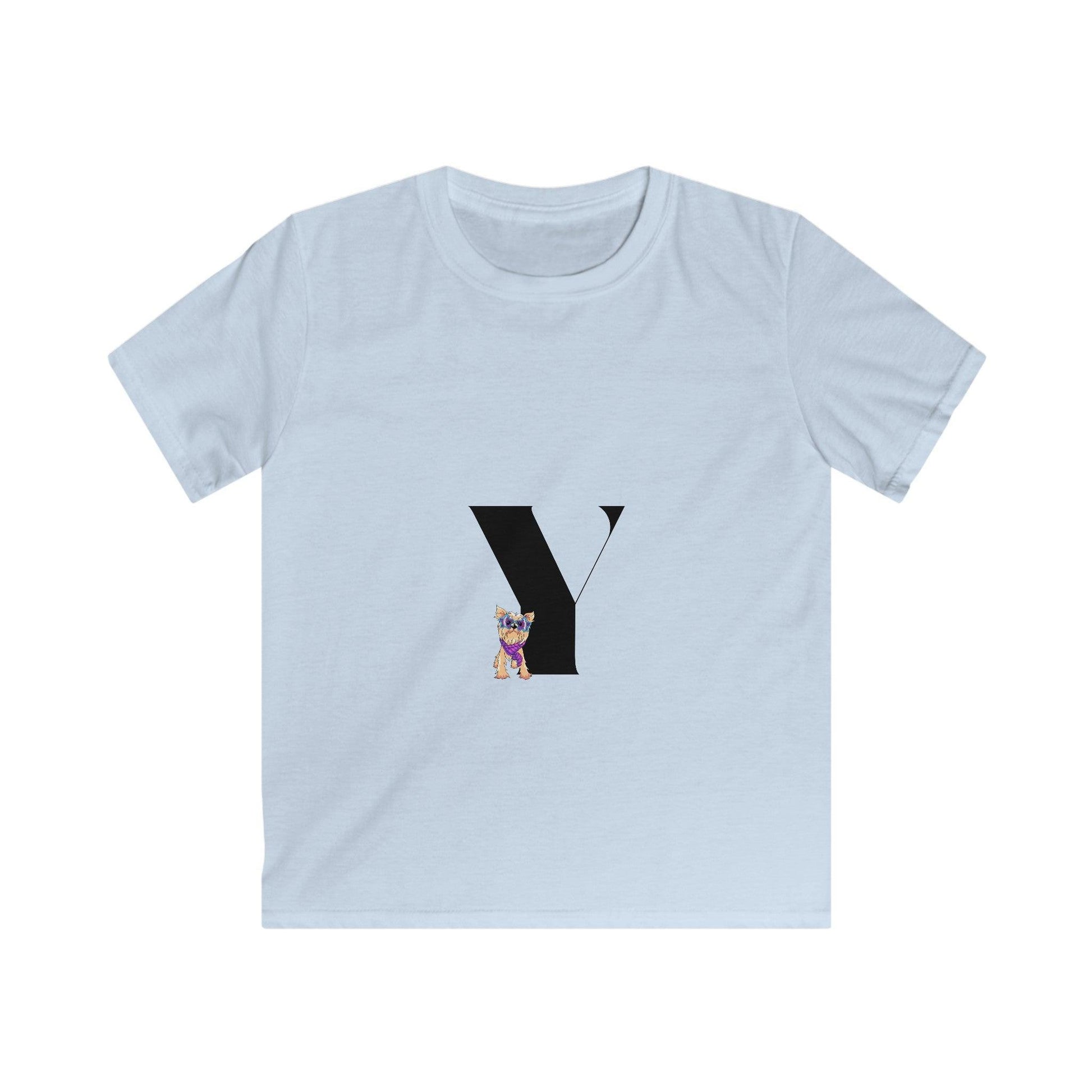 Alphabet Adventures: Letter Y - Yorkie Youth T-Shirt - Whippie's