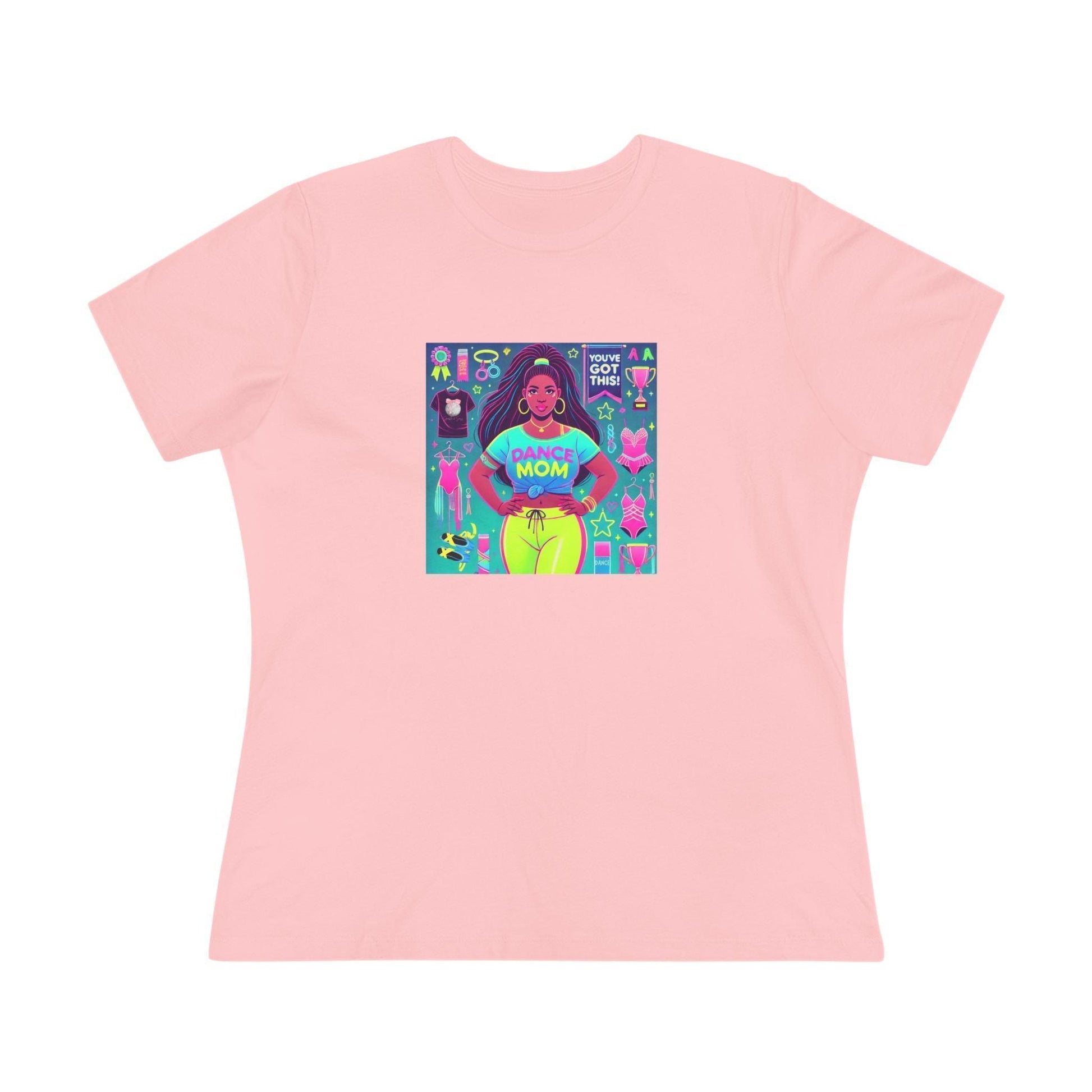 Dance Mom: You've Got This - Darker Skin Tone Mom - Curvy - Women's Softstyle Tee - Whippie's