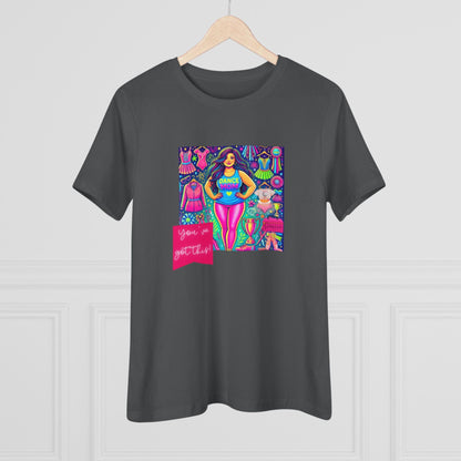 You've Got This! Dance Mom (Curvy Mom) - A Spark ling Performance ⭐️- Women's Softstyle Tee - Whippie's
