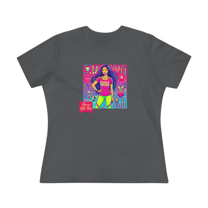 Dance Mom Magic (Asian Mom) - A Colorful Celebration 🌈 - Women's Softstyle Tee - Whippie's