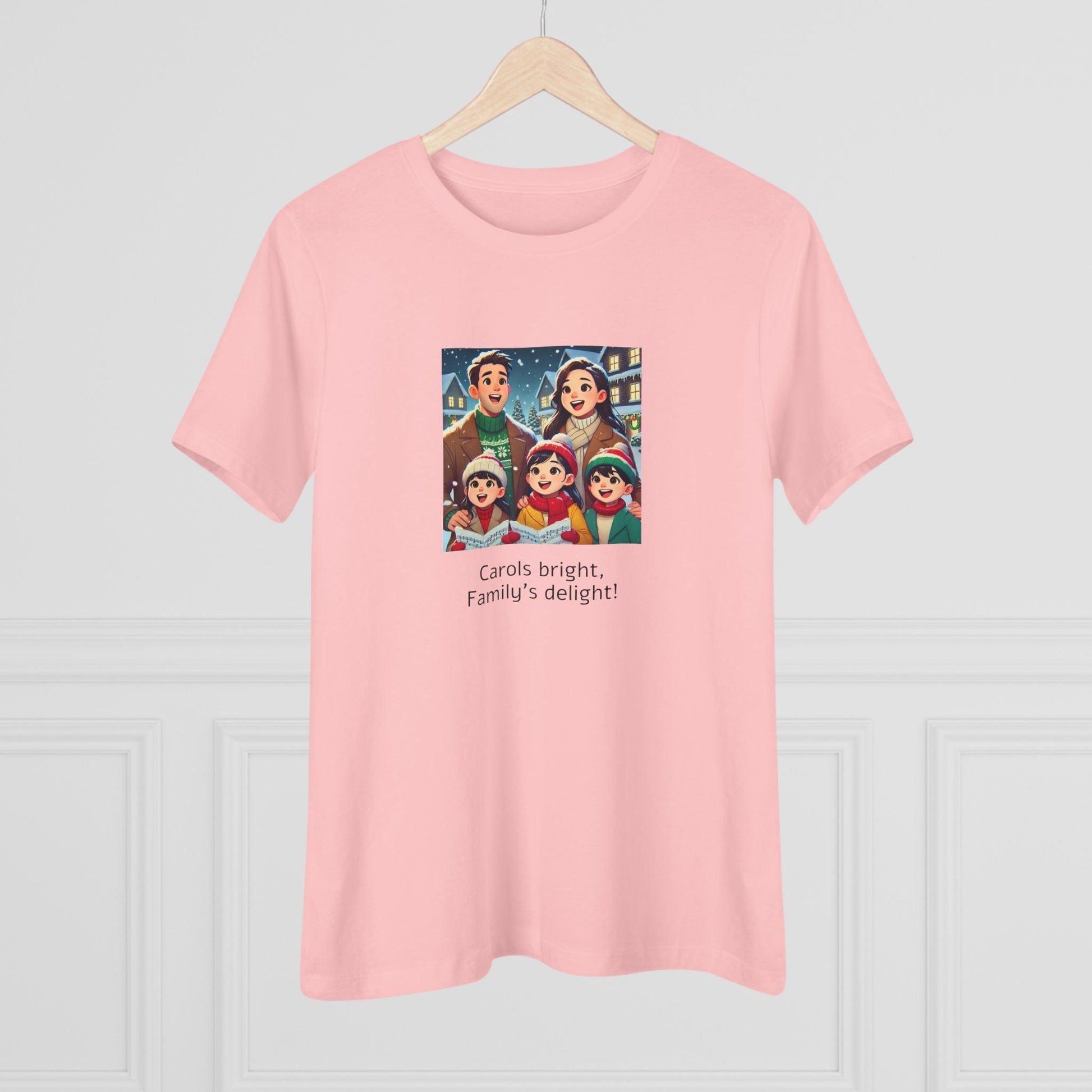 Carols bright, Family's delight! - Women's Softstyle Tee - Whippie's