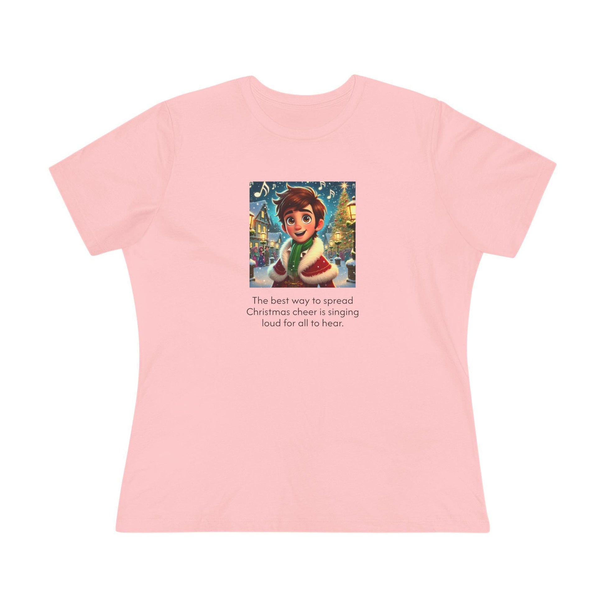 Caroler - Christmas Cheer - BHB Boy - Women's Tee - Whippie's