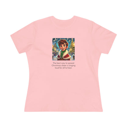 Caroler - Christmas Cheer - BHB Boy - Women's Tee - Whippie's