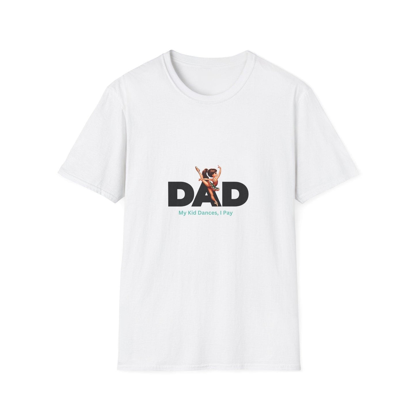 Dance Dad: Brunette Dancer T-Shirt - Whippie's