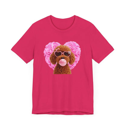 Doodle Love Unisex Jersey Tee - 💖 Cuteness Overload! 💖 - Whippie's
