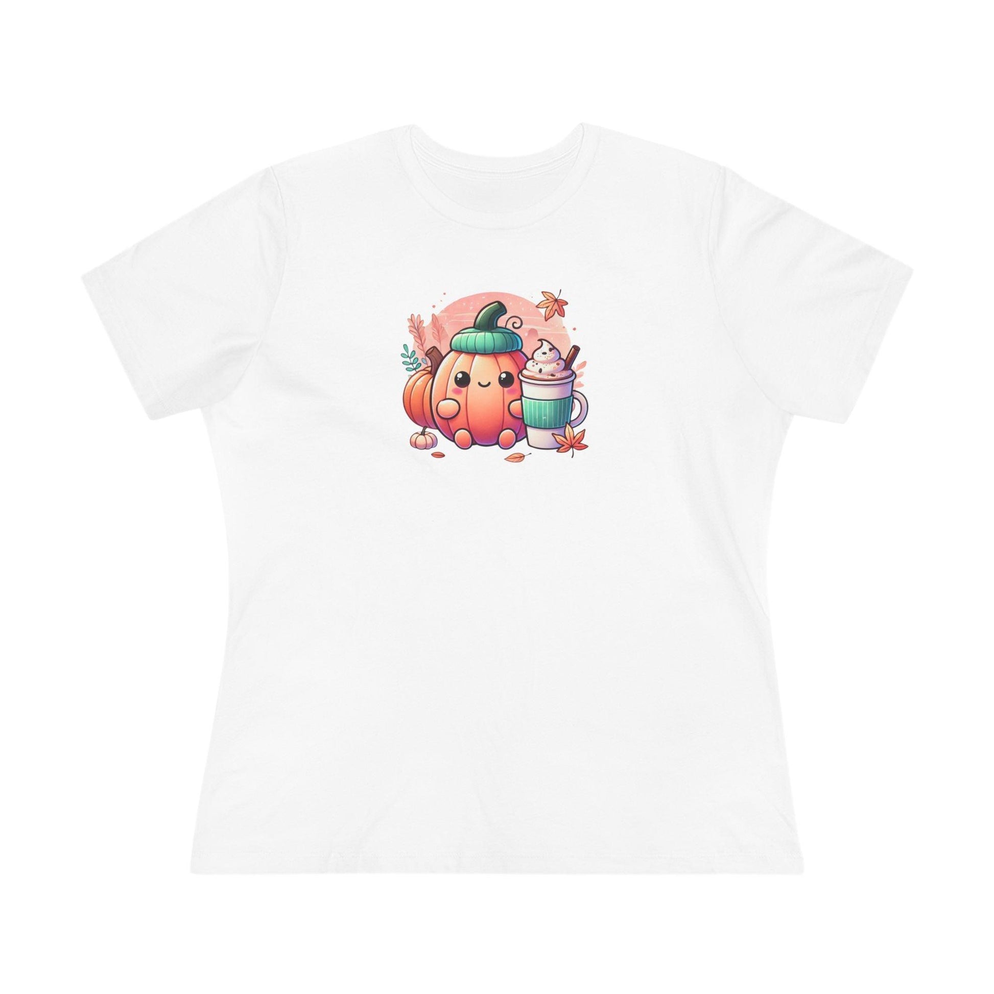 Cute Pumpkin - Pumpkin Spice Latte - Women's Softstyle Tee - Whippie's