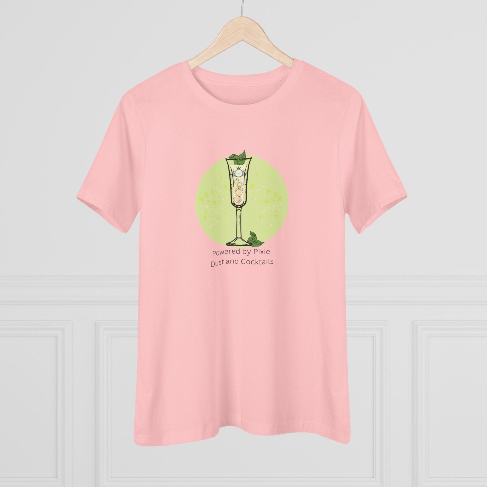 Drinking Around the World: Powered by Pixie Dust and Cocktails Women's Tee - Whippie's