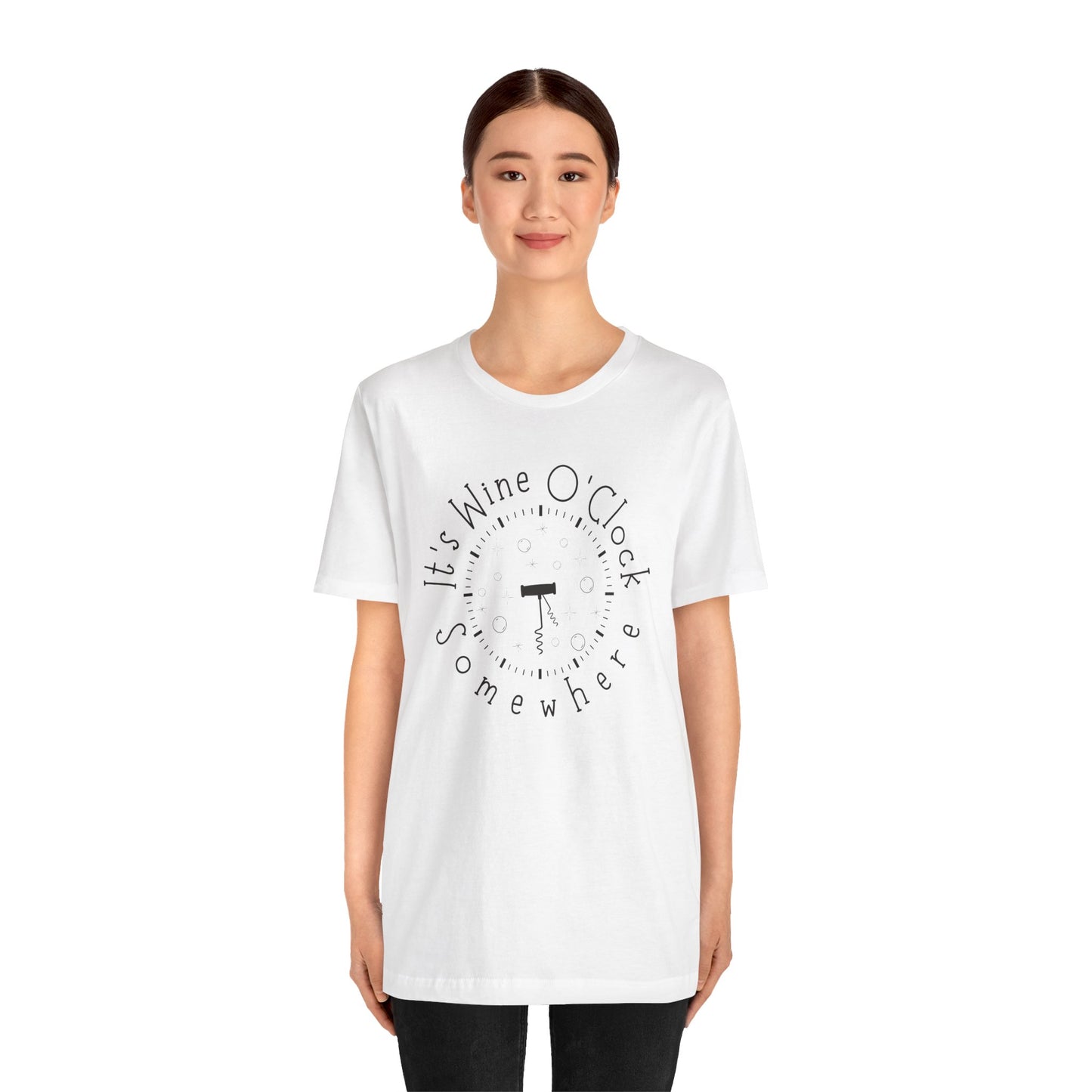 It's Wine O'Clock Somewhere Unisex Tee