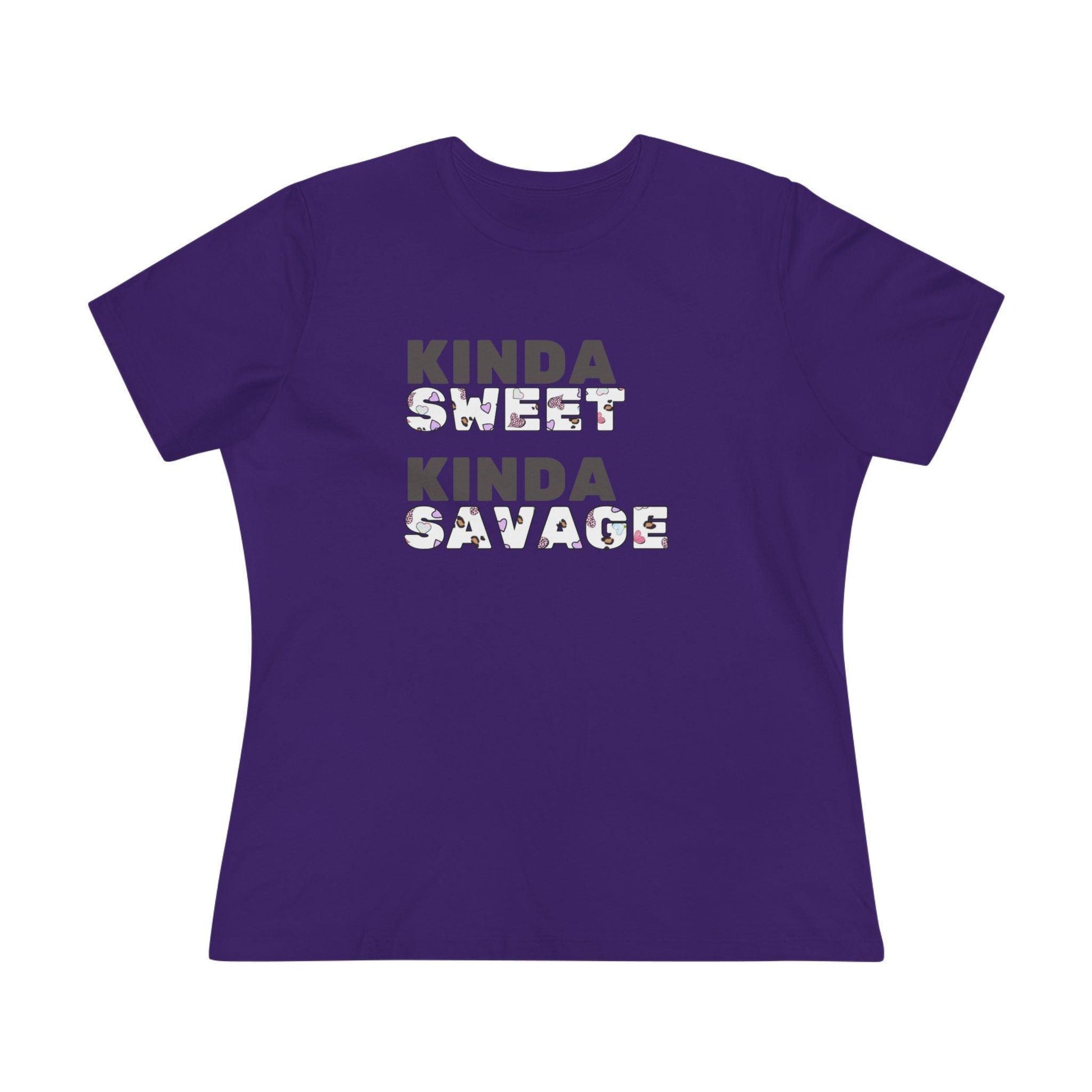 ✨ Kinda SWEET Kinda SAVAGE 😎 Women's Tee 💖 - Whippie's