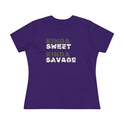 ✨ Kinda SWEET Kinda SAVAGE 😎 Women's Tee 💖 - Whippie's