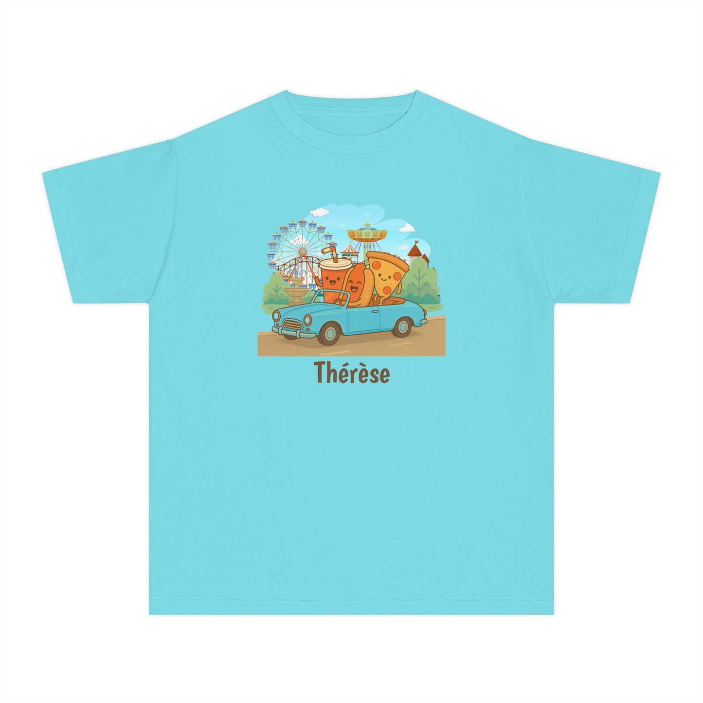 Fast Food Joyride Youth Tee - Fun & Whimsical Adventures! Personalizable