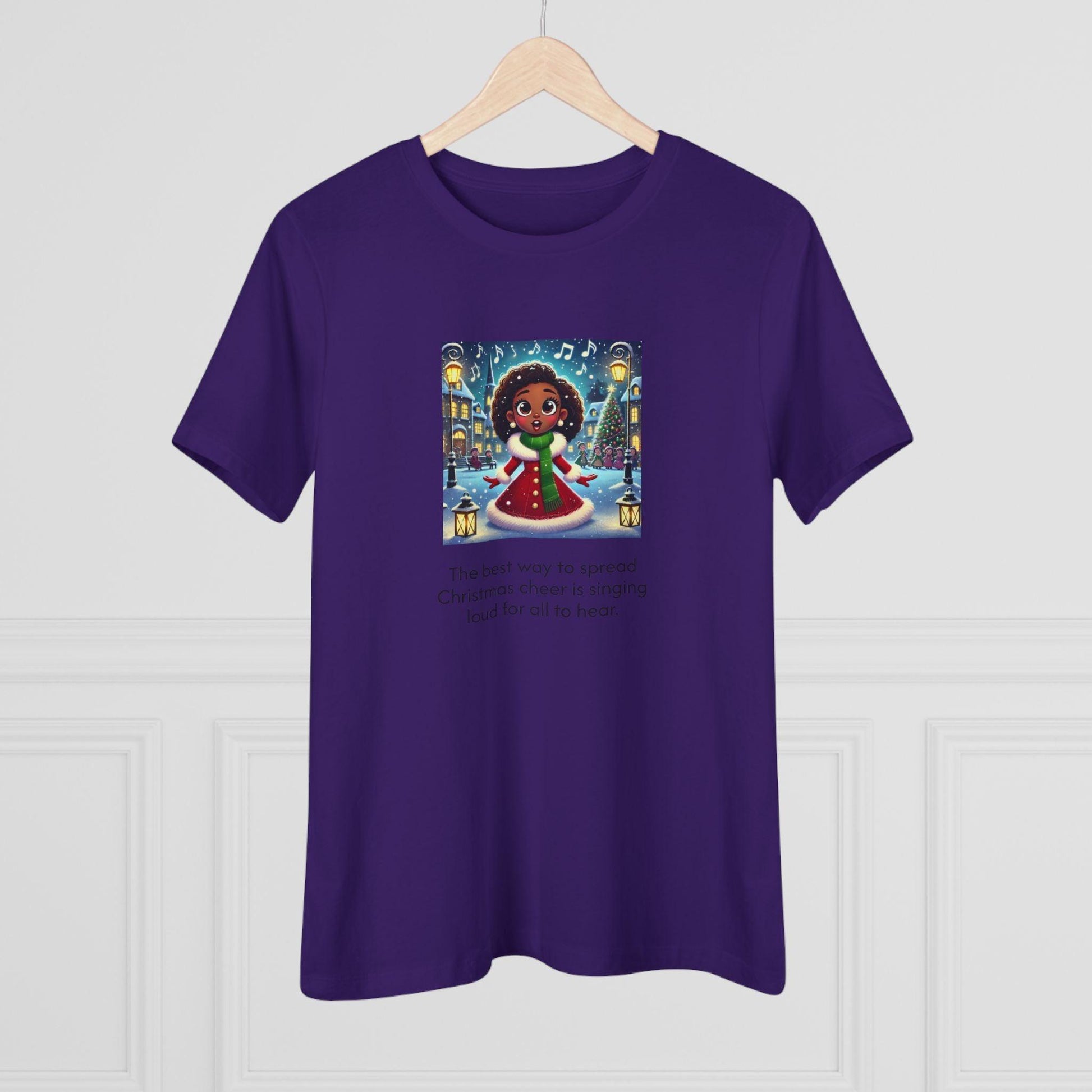 Caroler - Christmas Cheer - Younger BH Girl - Women's Tee - Whippie's