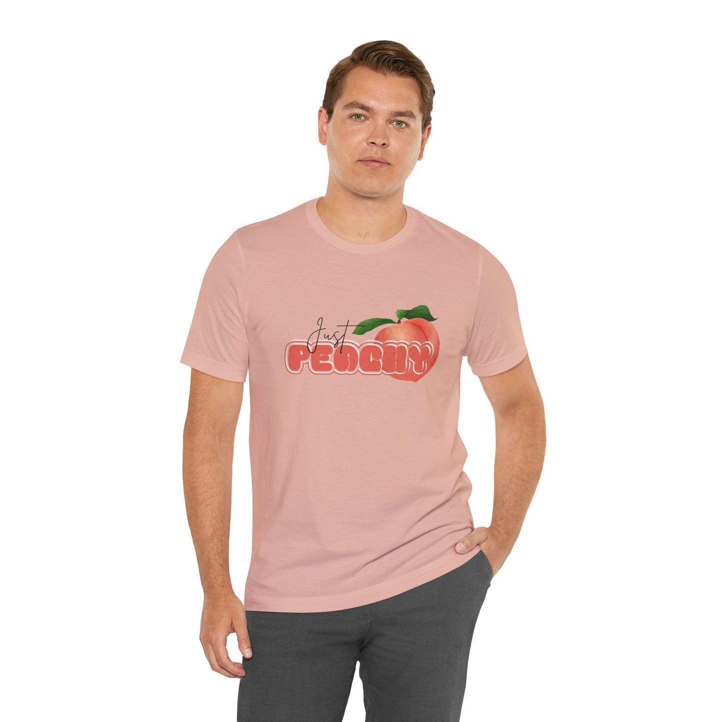 Just Peachy Unisex Jersey Tee - 🍑 Embrace the Sweetness of Life! 🍑 - Whippie's