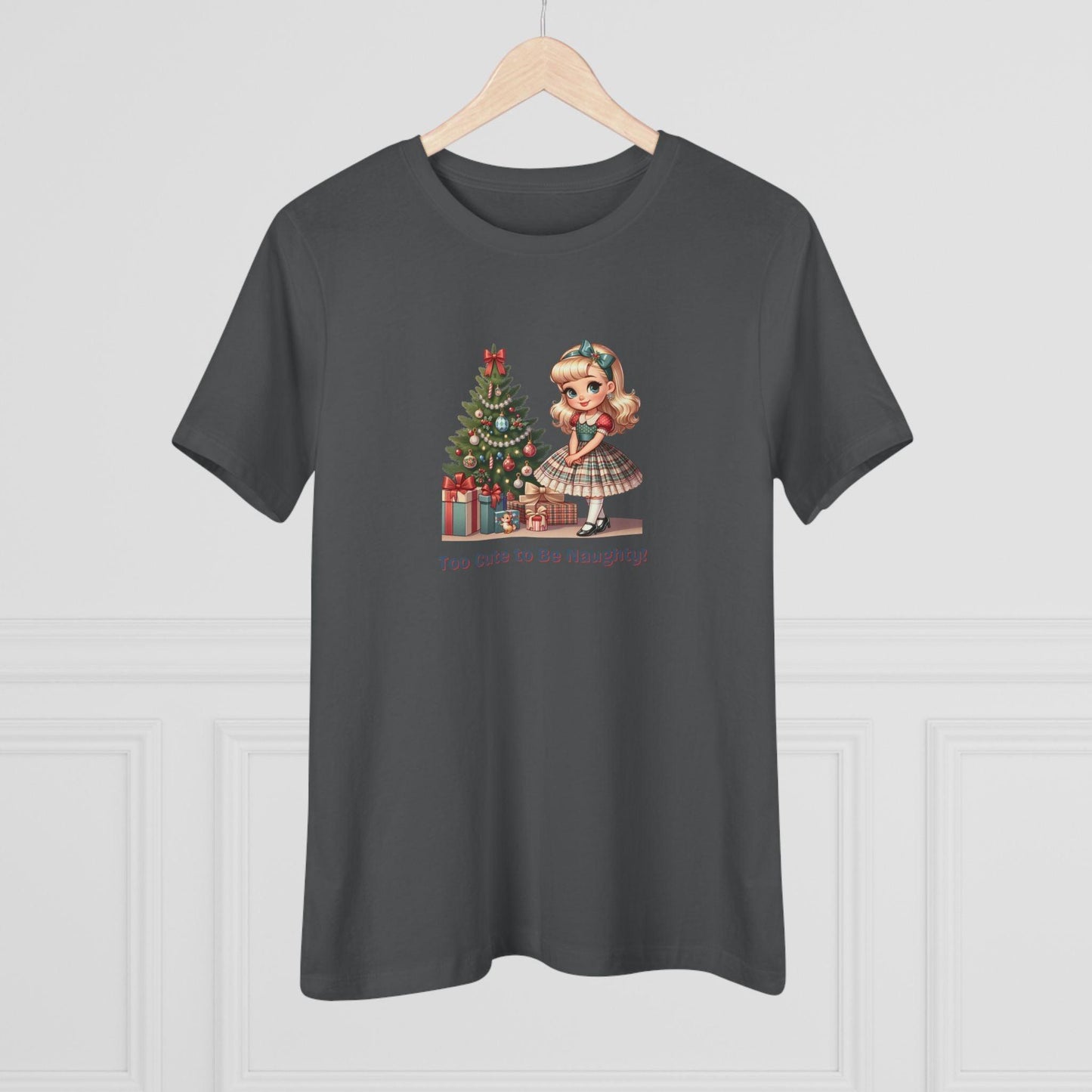 Too Cute to be Naughty - Women's Softstyle Tee - Whippie's