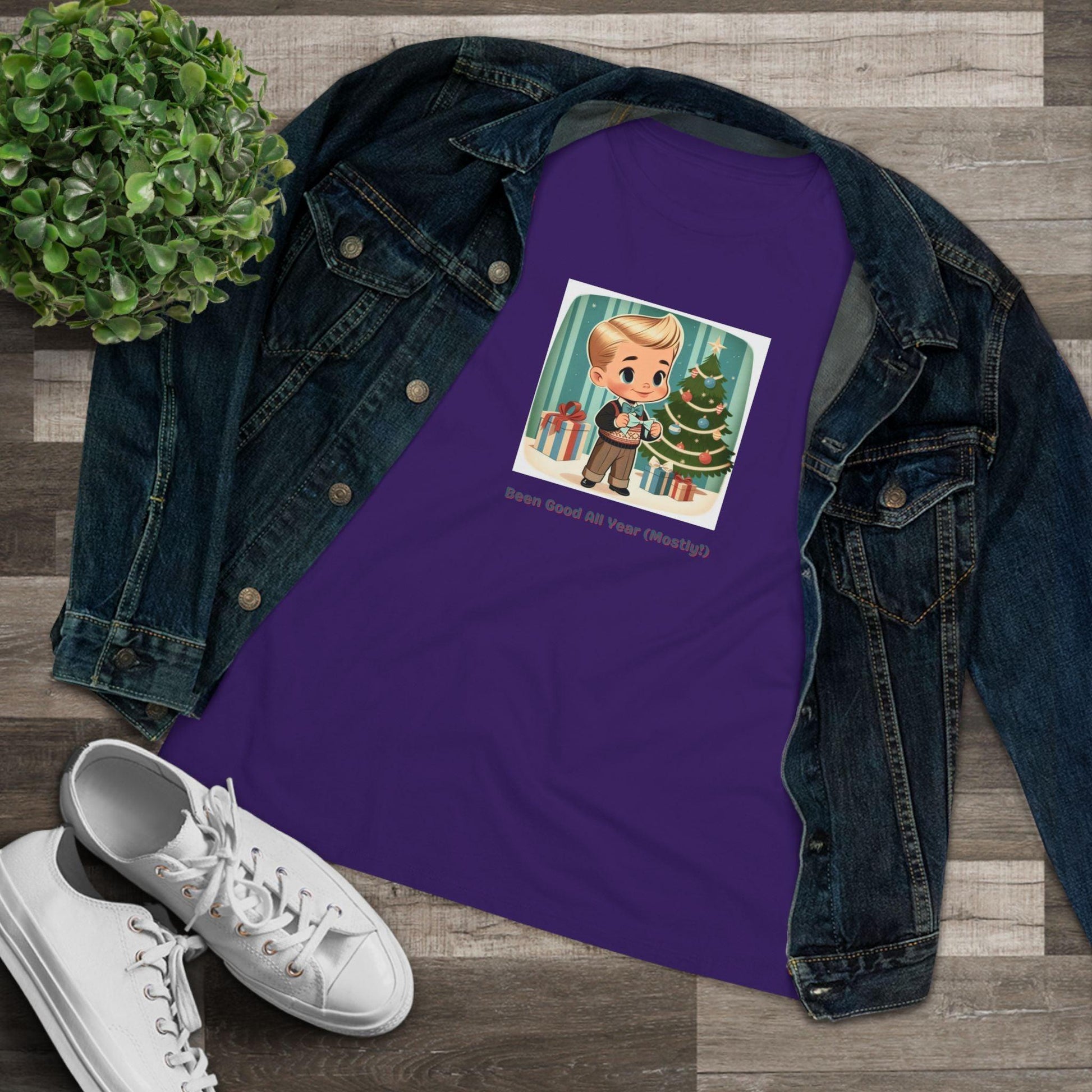 Been Good All Year (Mostly!) - Women's Softstyle Tee - Whippie's