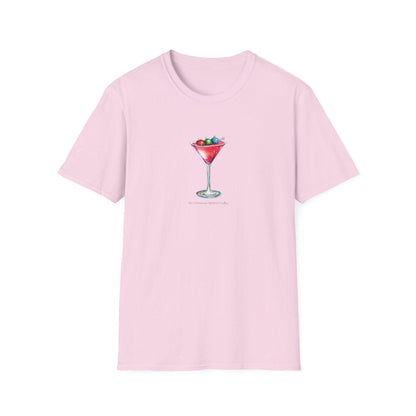 My Christmas Spirit is Vodka 🍸🎄 - Unisex Softstyle T-shirt - Whippie's