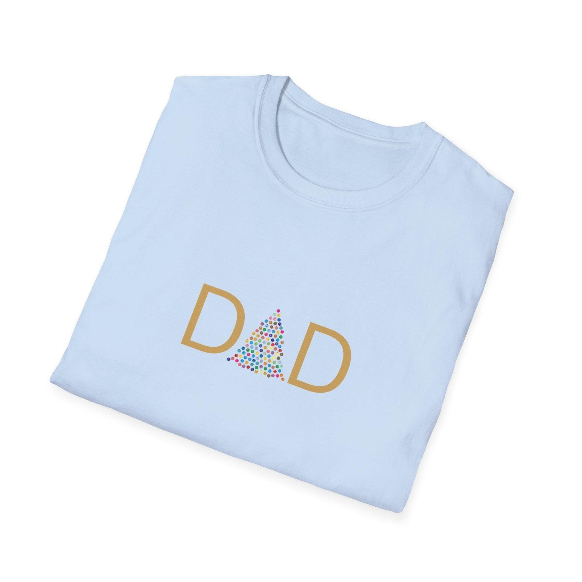 DAD 🎄 - Golden Christmas Dad! ✨🎁- Mens Softstyle T-shirt - Whippie's