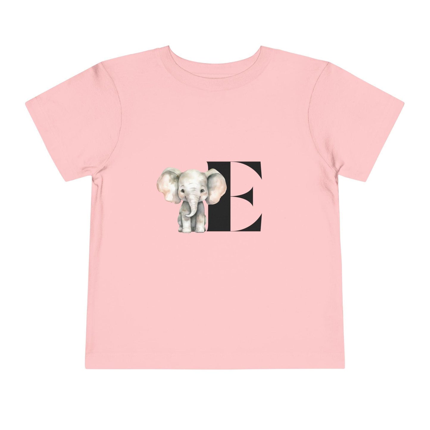 Alphabet Adventures: Letter E - Elephant Toddler T-shirt - Whippie's