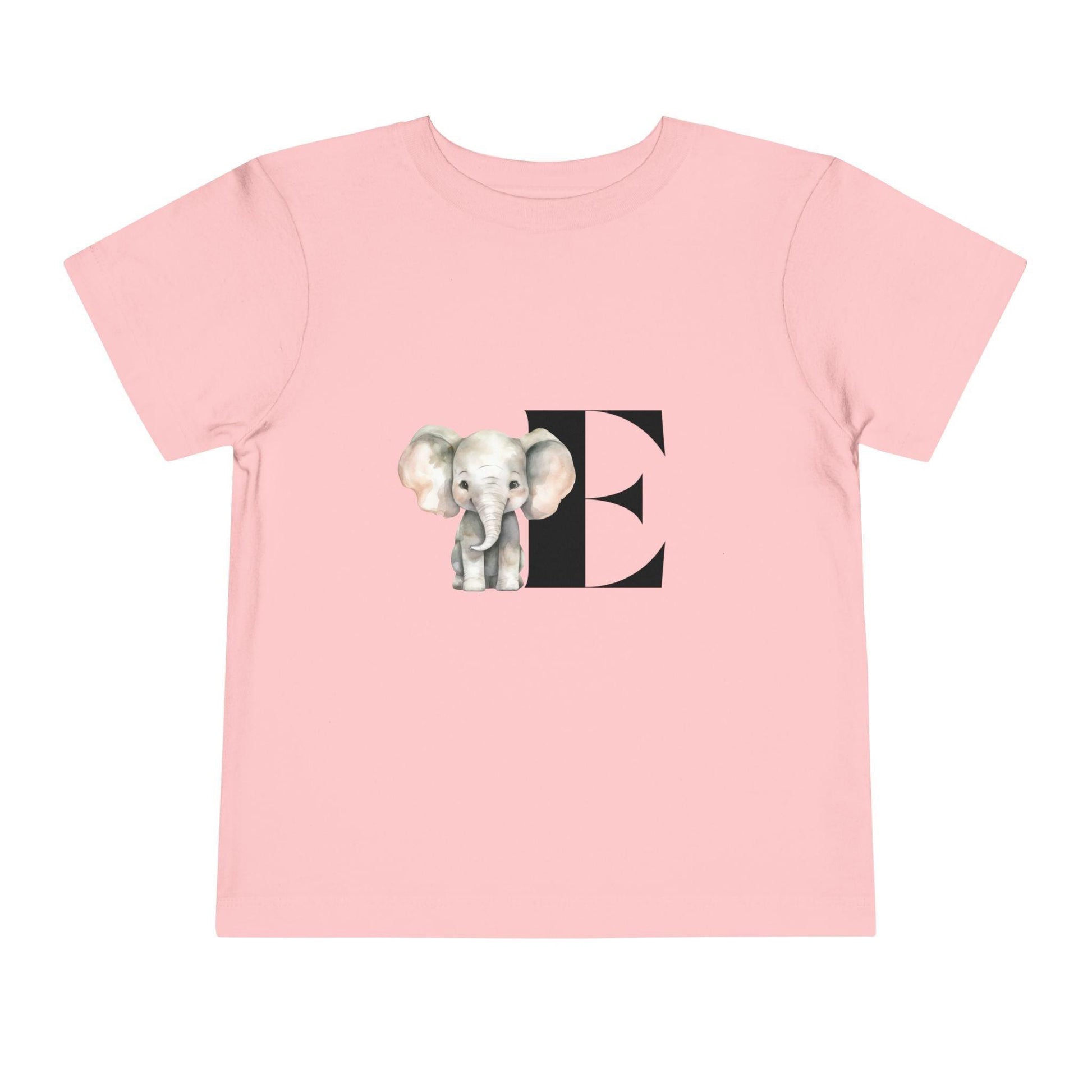 Alphabet Adventures: Letter E - Elephant Toddler T-shirt - Whippie's