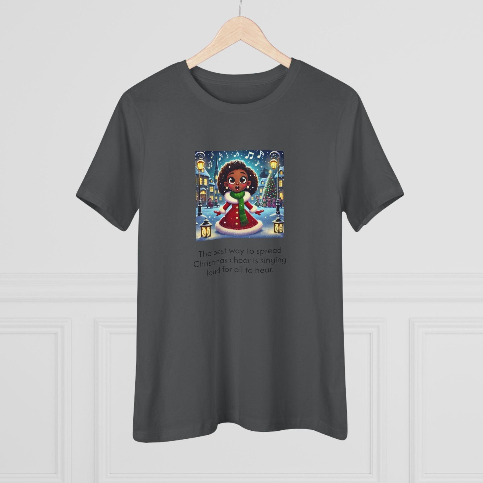 Caroler - Christmas Cheer - Younger BH Girl - Women's Tee - Whippie's