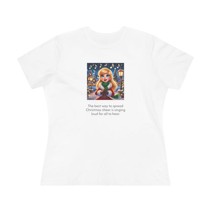 Caroler - Christmas Cheer - LBH Girl - Women's Softstyle Tee - Whippie's