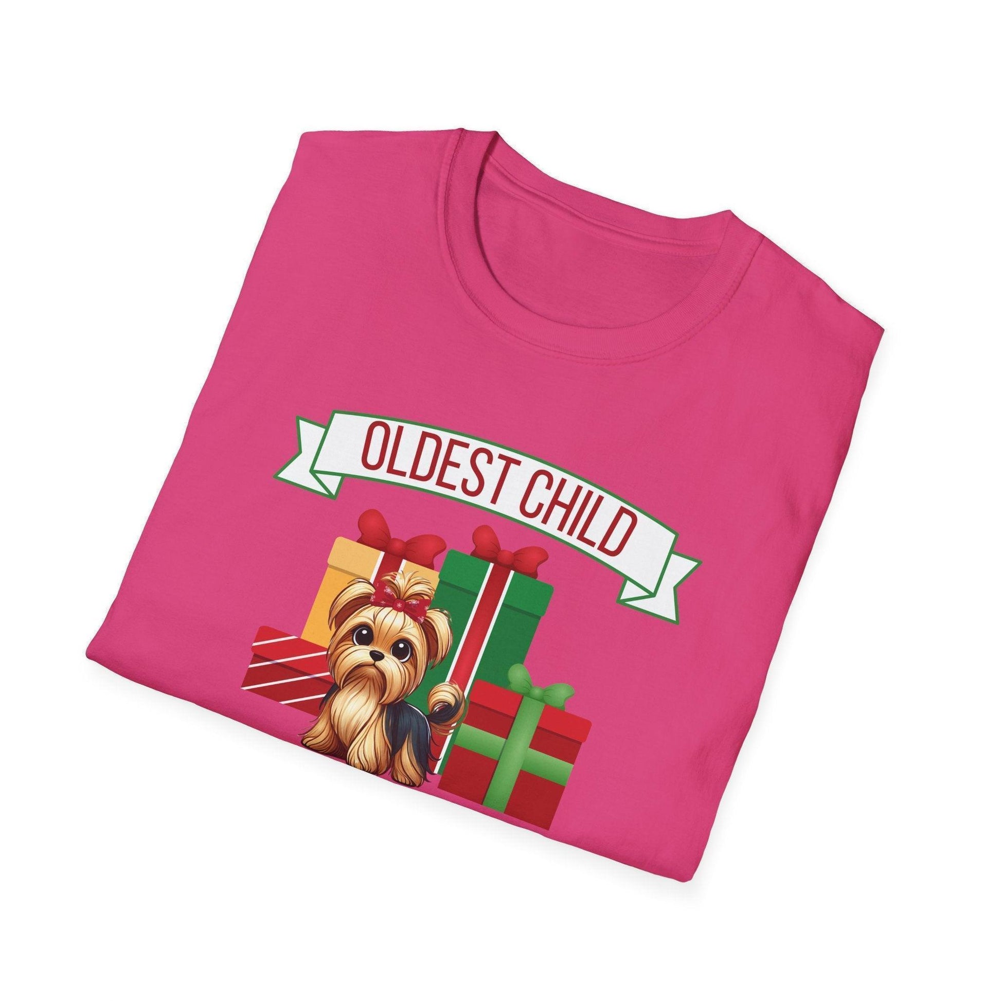 The Oldest Child, The Favorite 🎁🐶 Yorkie - Unisex Tee! 🎁👑 - Whippie's