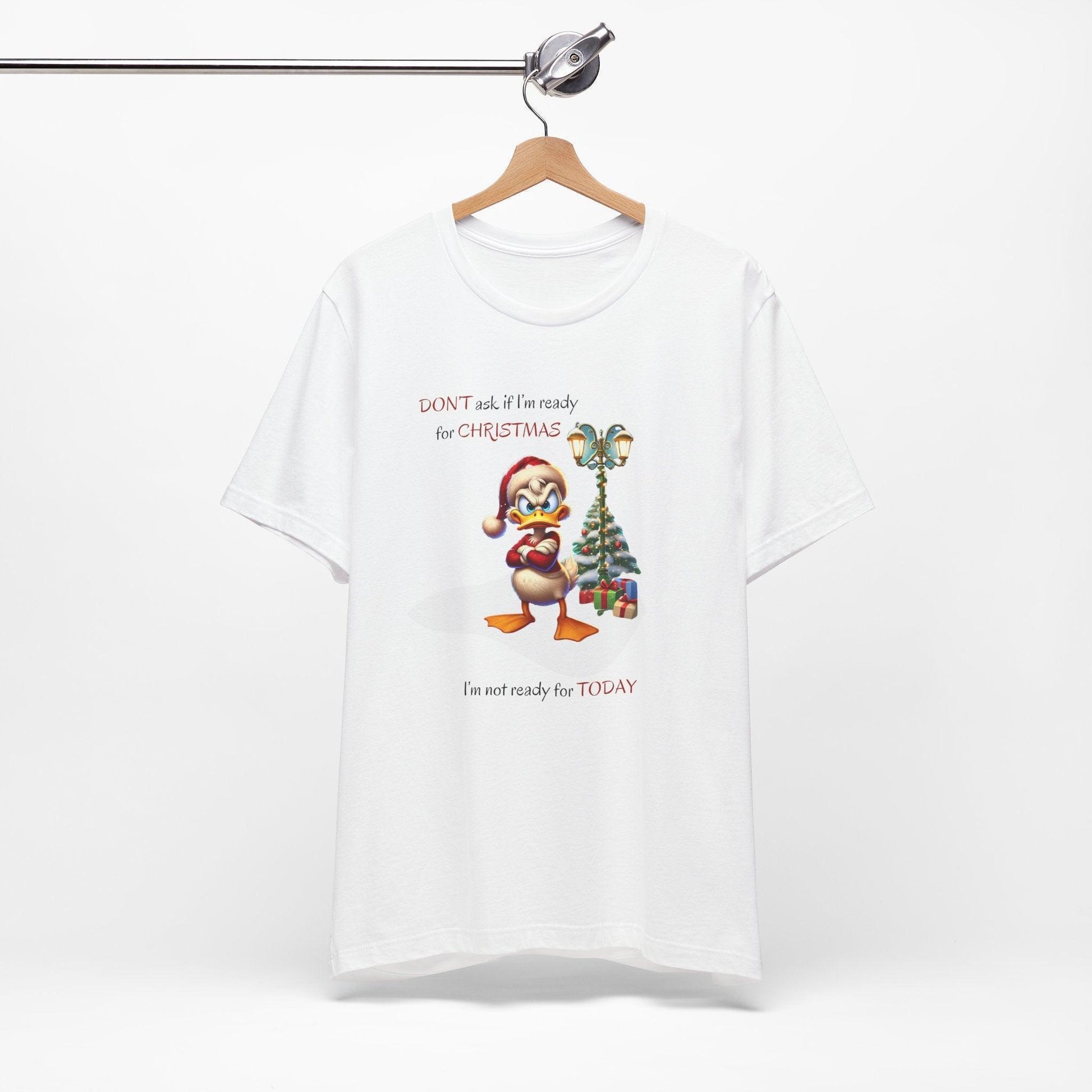 😡 Ready for Christmas? 🎄 Unisex Tee 😂 Bah Humbug! - Whippie's
