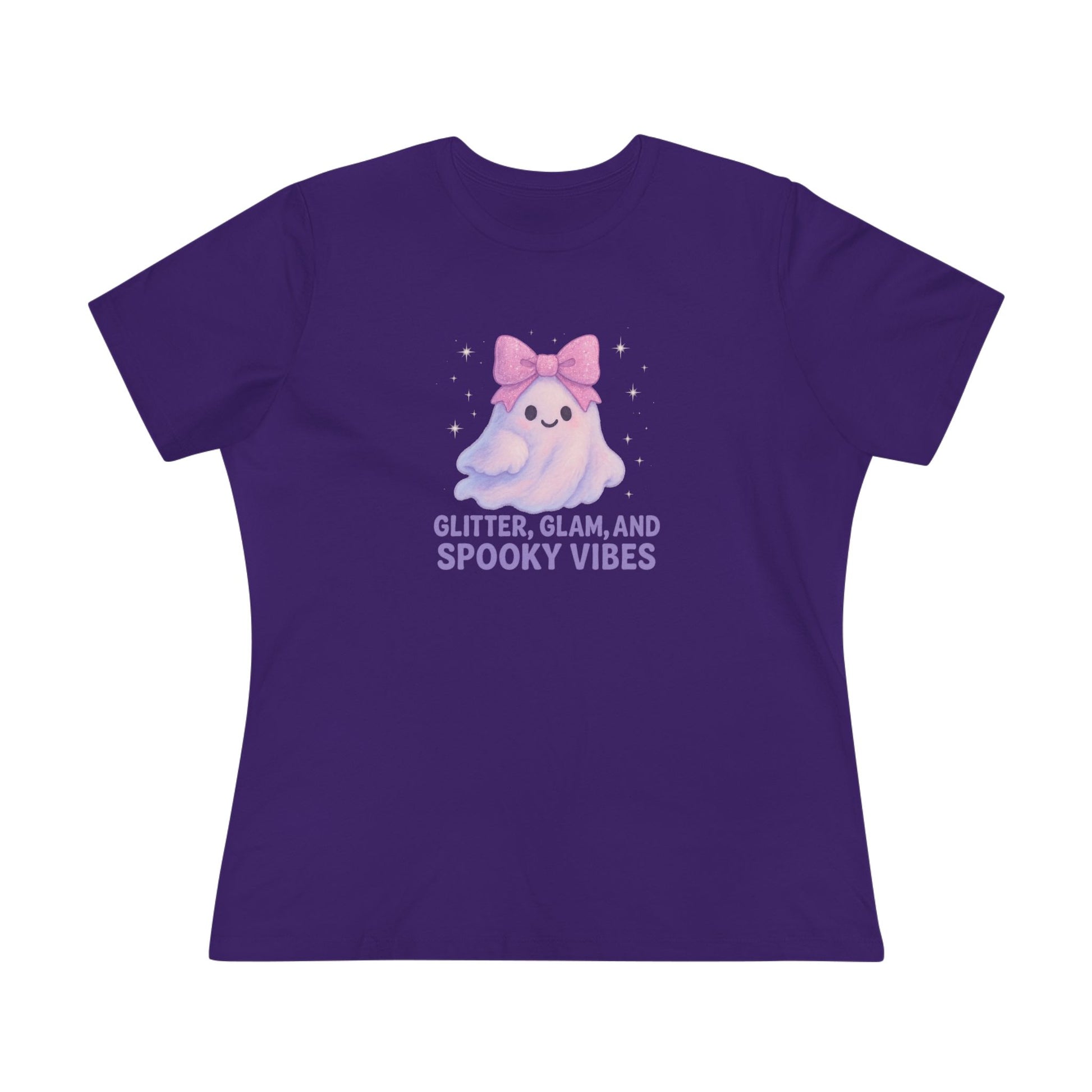 Glitter, Glam, & Spooky Vibes Women's Relaxed Tee - Whippie's