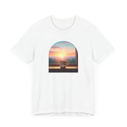 But First, Coffee - Unisex Jersey Tee - Whippie's