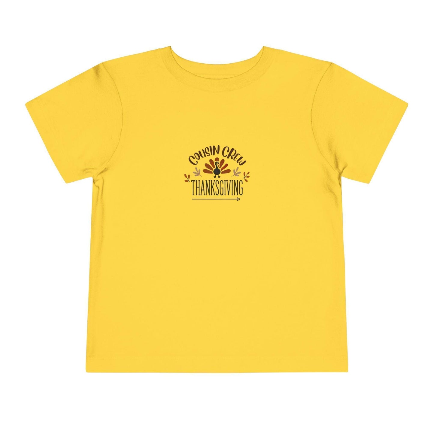 Thanksgiving Cousin Crew - Toddler Short Sleeve Tee - Whippie's