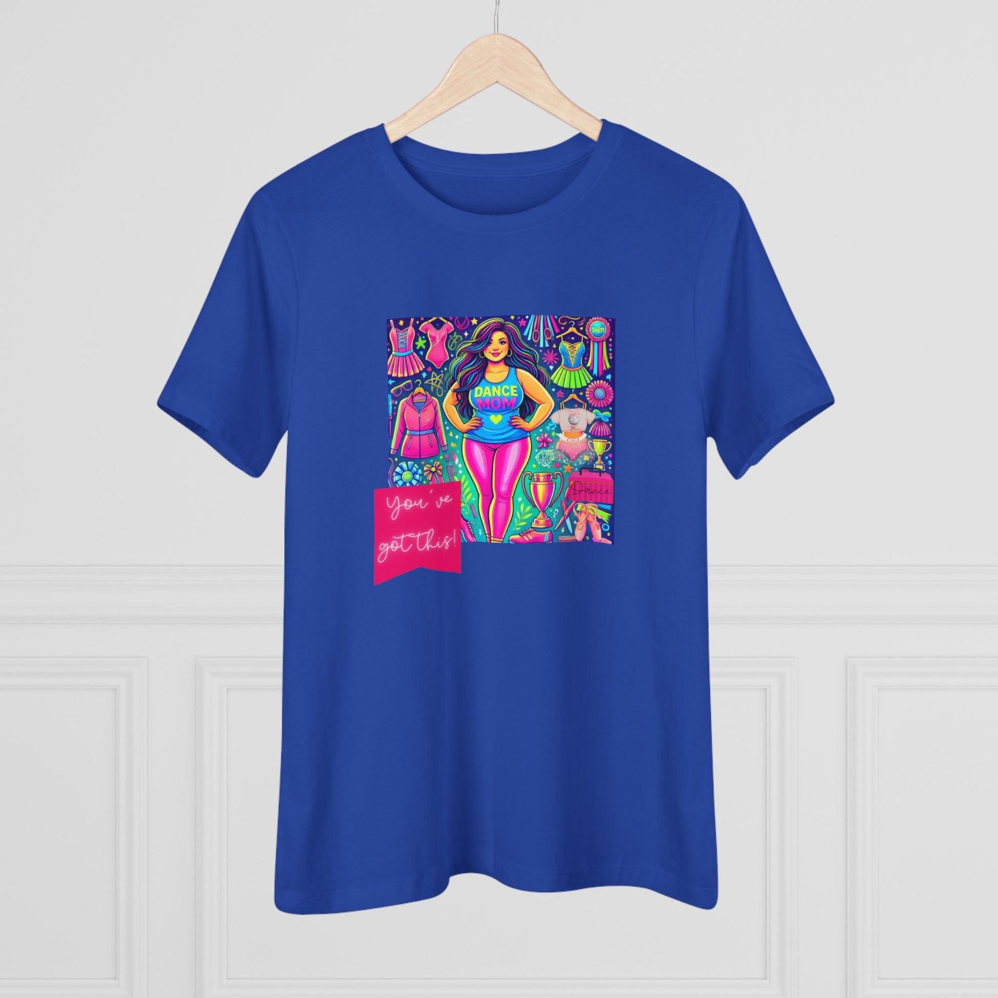You've Got This! Dance Mom (Curvy Mom) - A Spark ling Performance ⭐️- Women's Softstyle Tee - Whippie's