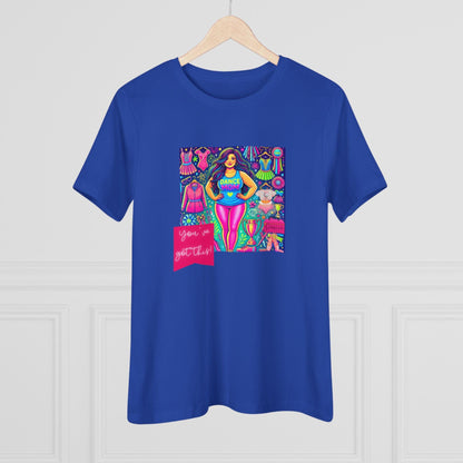 You've Got This! Dance Mom (Curvy Mom) - A Spark ling Performance ⭐️- Women's Softstyle Tee - Whippie's