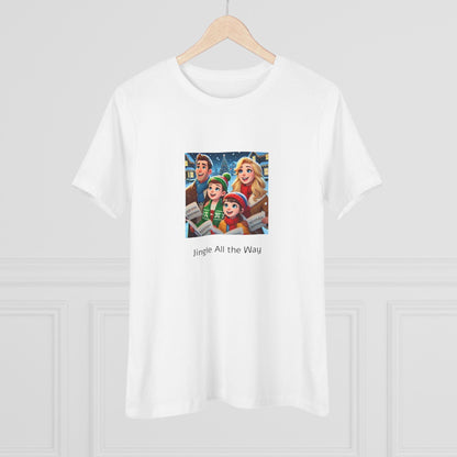 Jingle All the Way - Women's Softstyle Tee - Whippie's