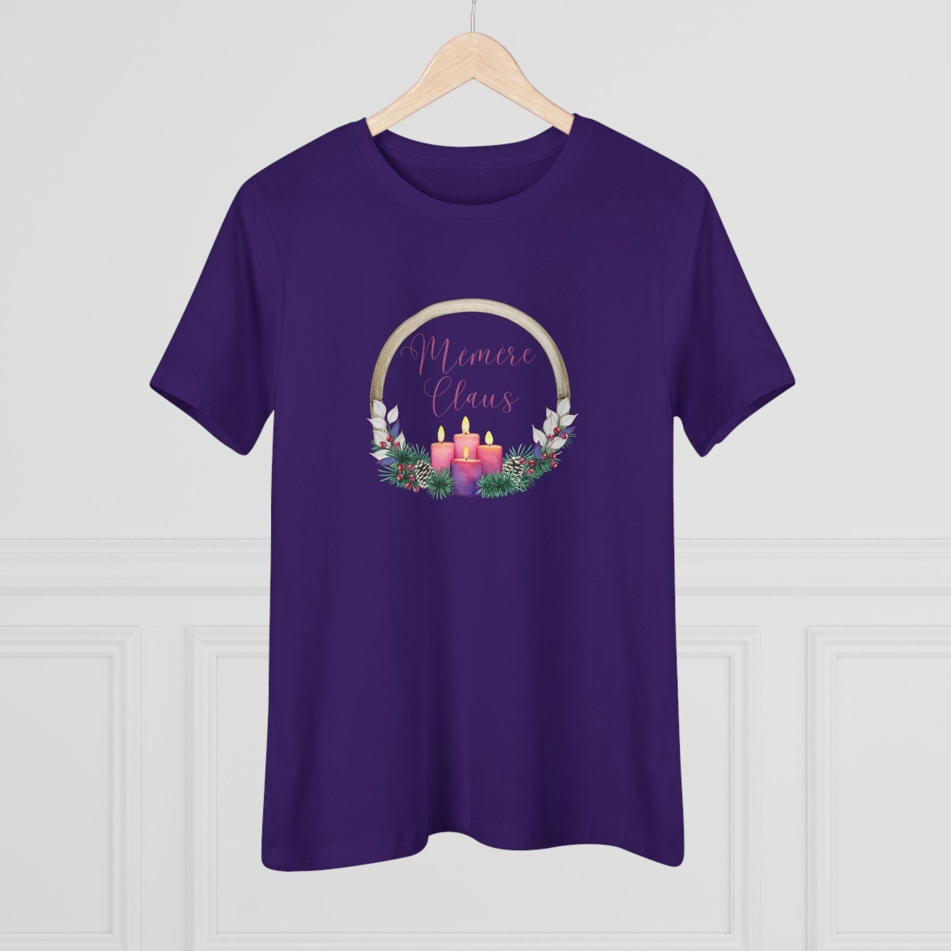 Mémère Claus - Joyeux Noël! 🤶🎄 - Women's Softstyle Tee - Whippie's