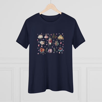 Nutcracker Magic Tee - A Holiday Spectacle! 🎄✨ Women's Softstyle Tee - Whippie's
