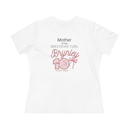 Family of the Birthday Girl Women's Tee - Personalizable - Whippie's