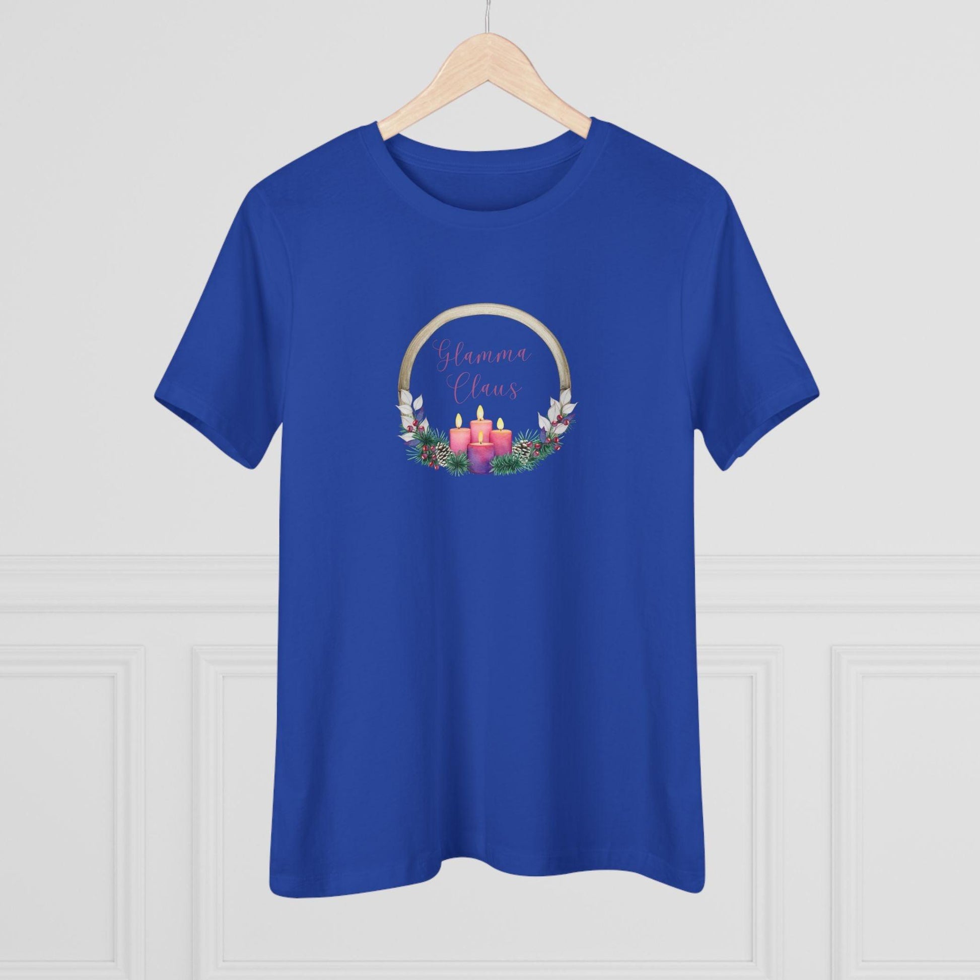 Glamma Claus - Christmas Cheer! 🤶🎄 - Women's Softstyle Tee - Whippie's