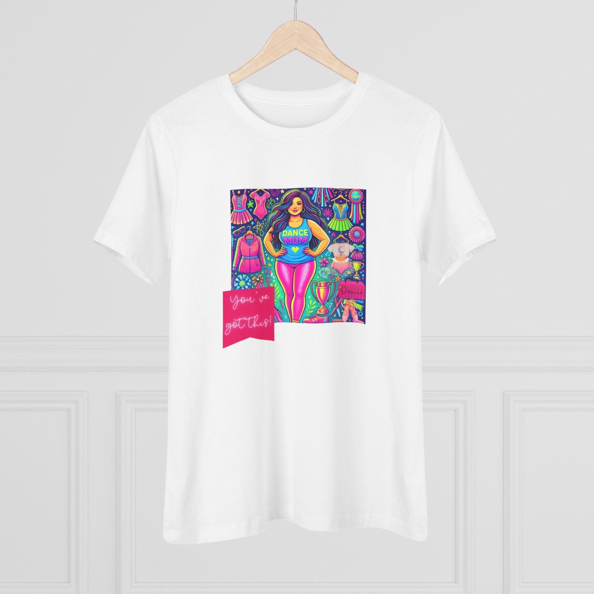 You've Got This! Dance Mom (Curvy Mom) - A Spark ling Performance ⭐️- Women's Softstyle Tee - Whippie's