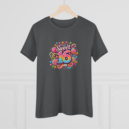 Sweet 16 Tee - Let's Celebrate! 🎉🍭 - Women's Softstyle Tee - Whippie's