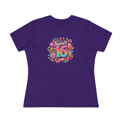 Sweet 16 Tee - Let's Celebrate! 🎉🍭 - Women's Softstyle Tee - Whippie's