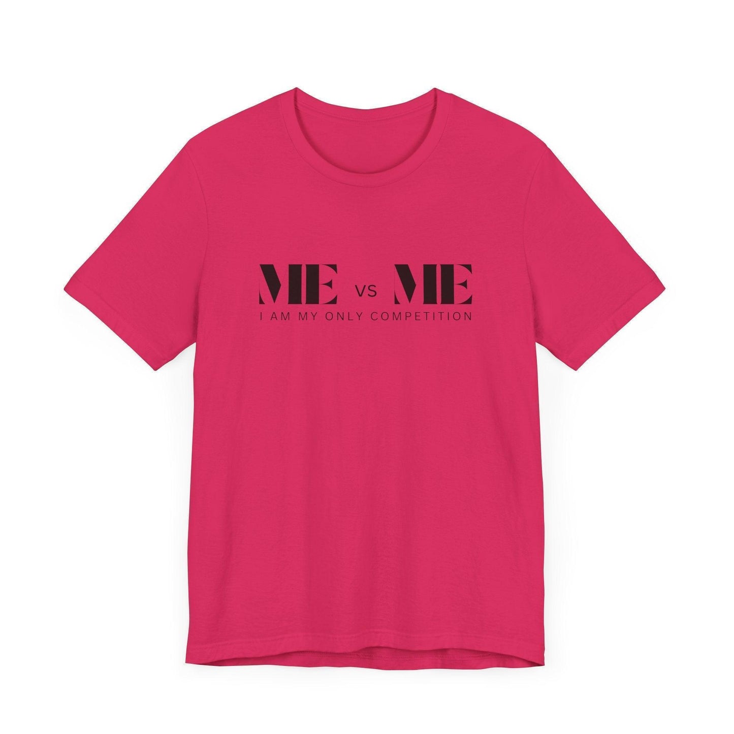 🔥 ME vs ME, I am my Only Competition 💪 Unisex Jersey Tee ✨ Challenge yourself, conquer your goals! - Whippie's