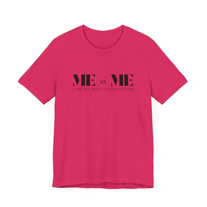 🔥 ME vs ME, I am my Only Competition 💪 Unisex Jersey Tee ✨ Challenge yourself, conquer your goals! - Whippie's