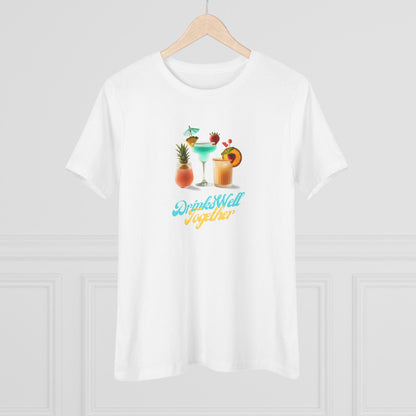Drinks Well, Together - Women's Tee - Whippie's