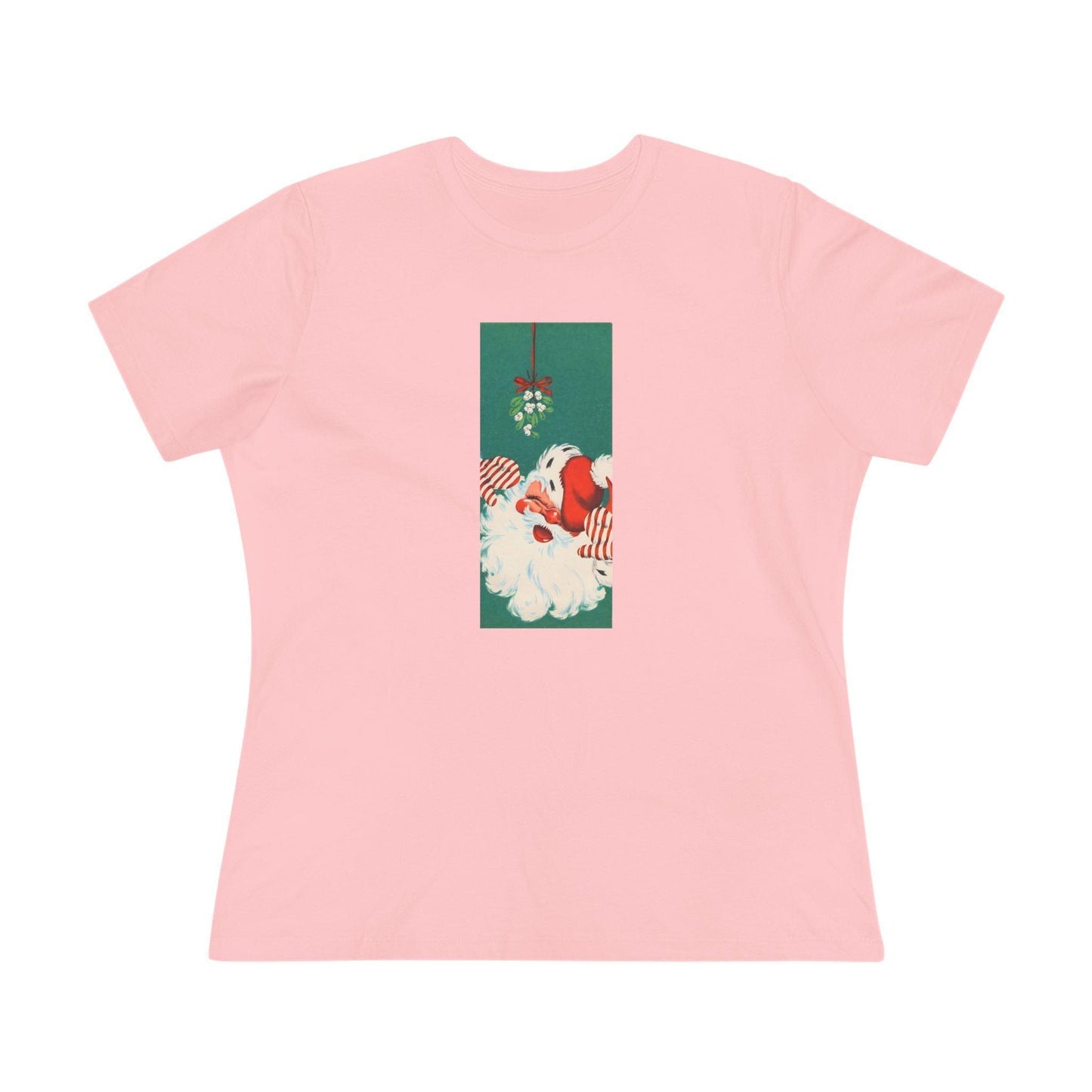 Santa Mistletoe Kisses - Women's Tee - Whippie's